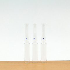 Wholesale 1ml 2ml 5ml amber empty borosilicate and soda lime medical glass ampoule bottle