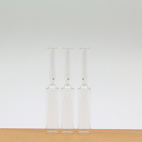 Ampolla de inyección de borosilicato bajo vacío transparente de 1 ml, 2 ml, 5 ml al por mayor y botella de ampolla de vidrio médico ISO