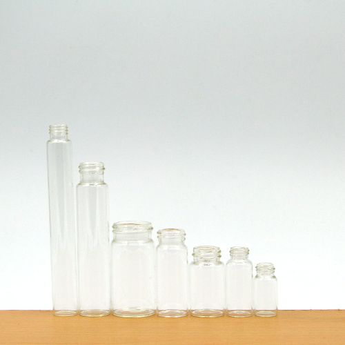 卸売低ホウケイ酸ガラス管1ml2ml5ml10ml透明化粧品ガラス薬瓶