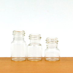 Atacado garrafas de tubo de vidro de medicamento de borosilicato vazios transparentes 5ml 10ml garrafas de vidro cosméticas