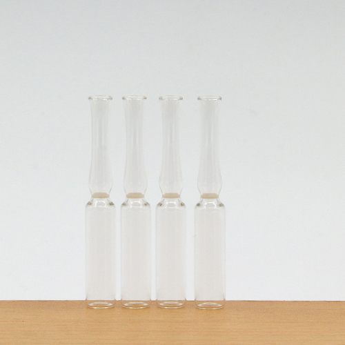 Ampolla de inyección de borosilicato bajo YBB vacía transparente de 1 ml, 2 ml, 3 ml, 4 ml al por mayor y botella de ampolla de vidrio médica ISO