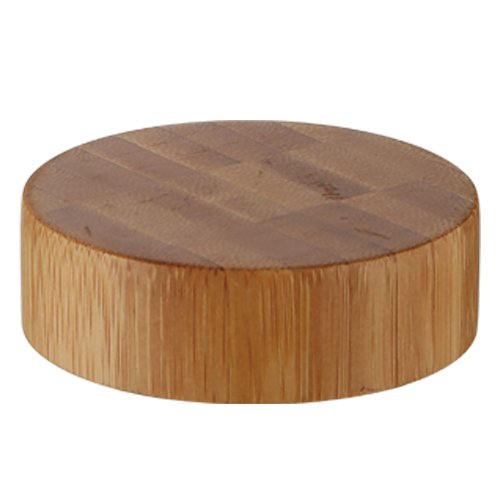 Tampa de rosca de bambu real ambiental de 13-89 mm
