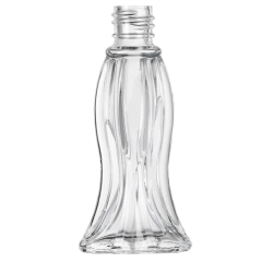 Bouteille de parfum en verre en forme de poisson de 15 ml 30 ml 50 ml 100 ml pour l'emballage cosmétique