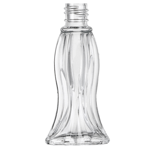 Botella de perfume de vidrio con forma de pez de 15 ml, 30 ml, 50 ml, 100 ml para envases cosméticos