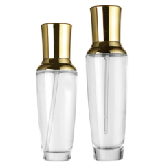 Wholesale Manufacturer 20ml 30ml 50ml 100ml 120ml Cylindrical glass lotion bottle
