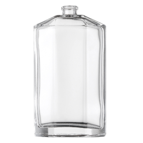 Envase cosmético de 100 ml Fabricante de botellas de perfume de vidrio hexagonales planas