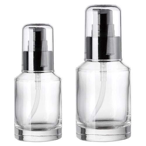 卸売業者15ml30ml60ml 100ml125ml200ml円筒形ガラスローションボトル