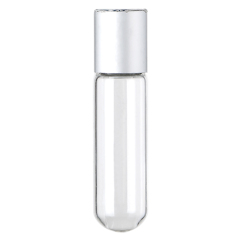 Mayorista 5 ML 10 ml 15 ML frasco de vidrio tubular transparente con tapón de rosca