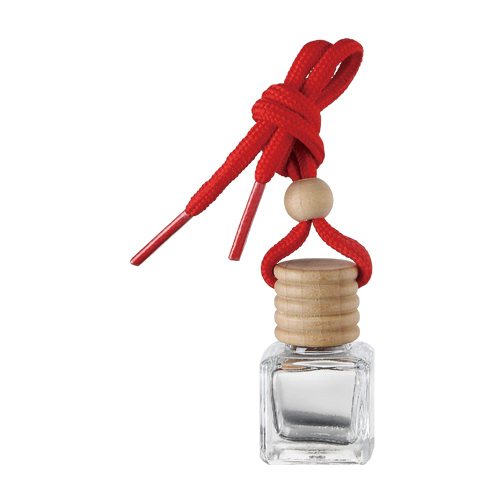 Garrafa de aromaterapia de vidro suspensa de cor personalizada disponível para carro