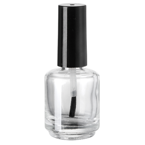 Оптовая 5мл 10мл 15мл круглой формы стеклянная бутылка масла лака для ногтей