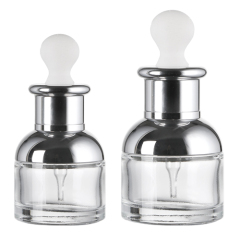 Commerce de gros 20ml 30ml Bouteille d'huile essentielle en verre transparent spécial