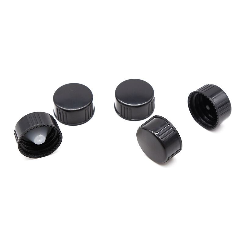 Hot selling 18mm 20mm 22mm 24mm 28mm cone-lined plastic cap for glass bottle