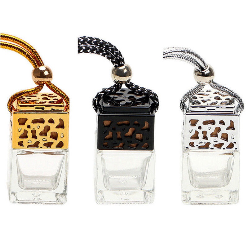 8ml 10ml Custom Color Available Car Hanging Glass Aromatherapy Bottle