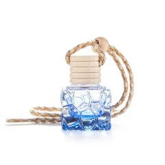 10ml Bouteille d'aromathérapie en verre accrochante de voiture de couleur faite sur commande disponible