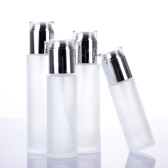 Wholesale Manufacturer 20ml 30ml 40ml 50ml 80ml 90ml 100ml Round glass lotion bottle