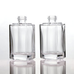 Großhandel 30ml Rechteck Glas Lotion Flasche