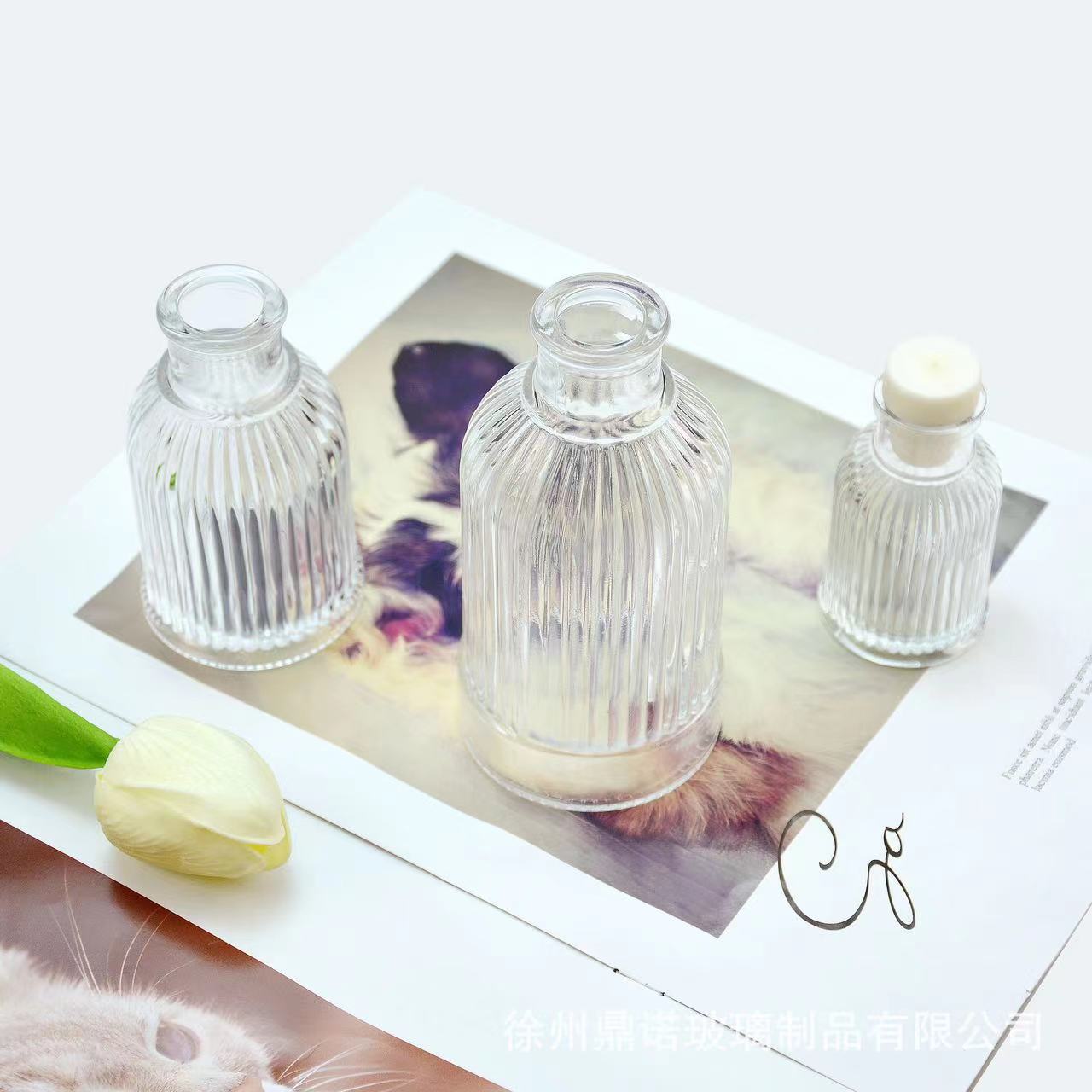 50ml 100ml 200ml Newly designed Roman glass aromatherapy bottle