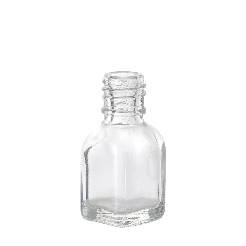 Wholesale Empty 4.5g Transparent Glass Nail Polish Bottle Cosmetic Bottle
