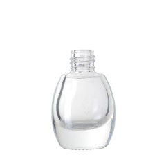 Großhandel leere 7g transparentes Glas Nagellack Flasche Kosmetikflasche