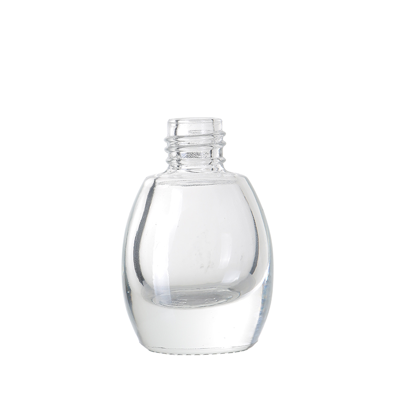 Wholesale Empty 7g Transparent Glass Nail Polish Bottle Cosmetic Bottle