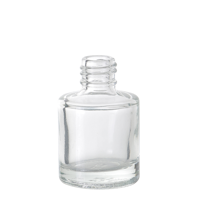 Wholesale Empty 6g Transparent Glass Nail Polish Bottle Cosmetic Bottle