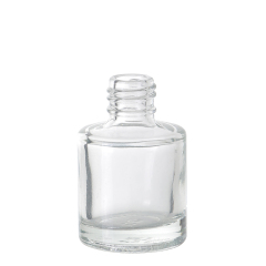 Großhandel leere 6g transparentes Glas Nagellack Flasche Kosmetikflasche