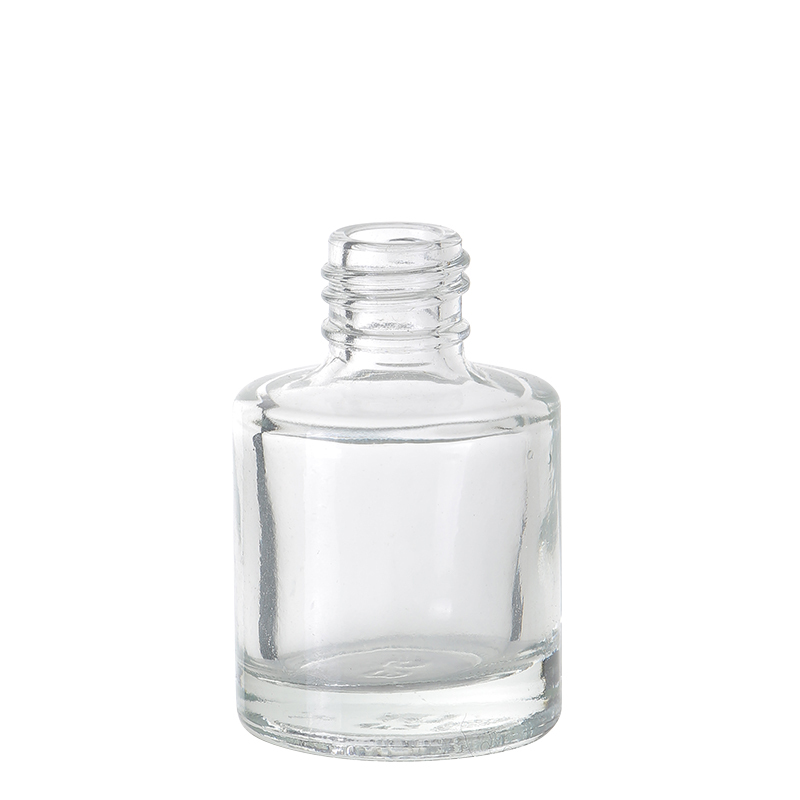 Großhandel leere 6g transparentes Glas Nagellack Flasche Kosmetikflasche