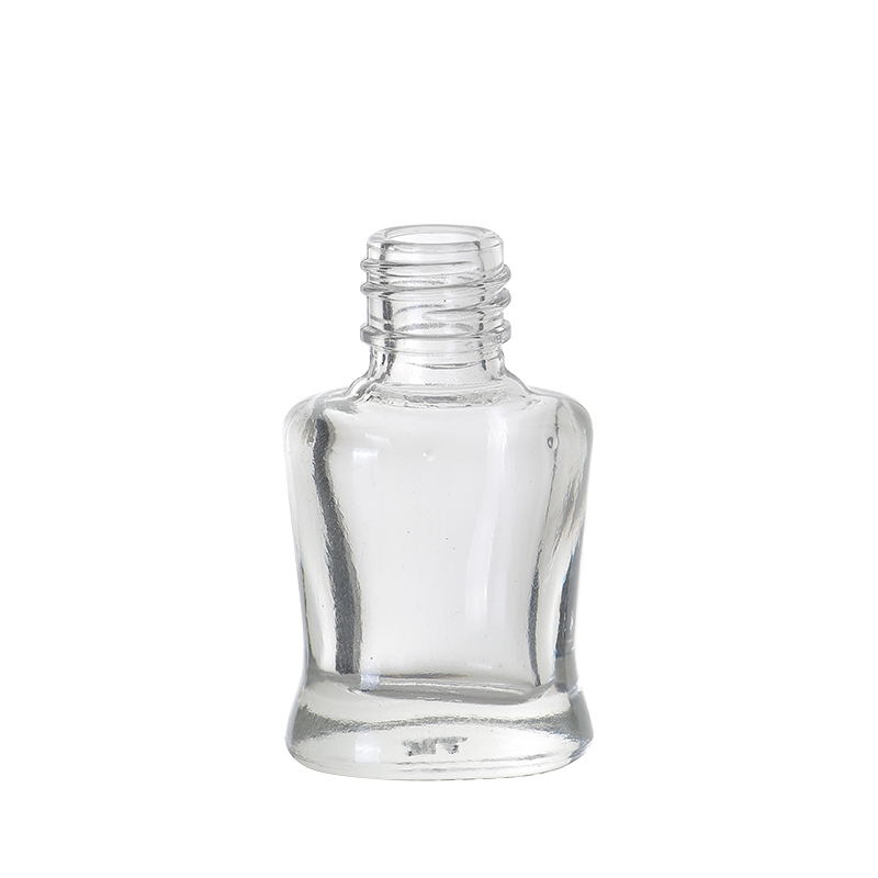 Оптовая продажа пустых 5,5 г прозрачных стеклянных бутылок для лака для ногтей Косметическая бутылка