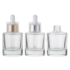 30ml 40ml 50ml fond épais flacon compte - gouttes double couche