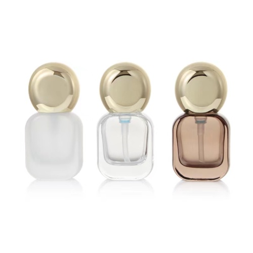 20ML Flat rectangle Glass Spray Lotion Bottle