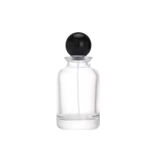 Wholesale 30ml 50ml 100ml Crimp Neck Round Glass Perfume Bottle