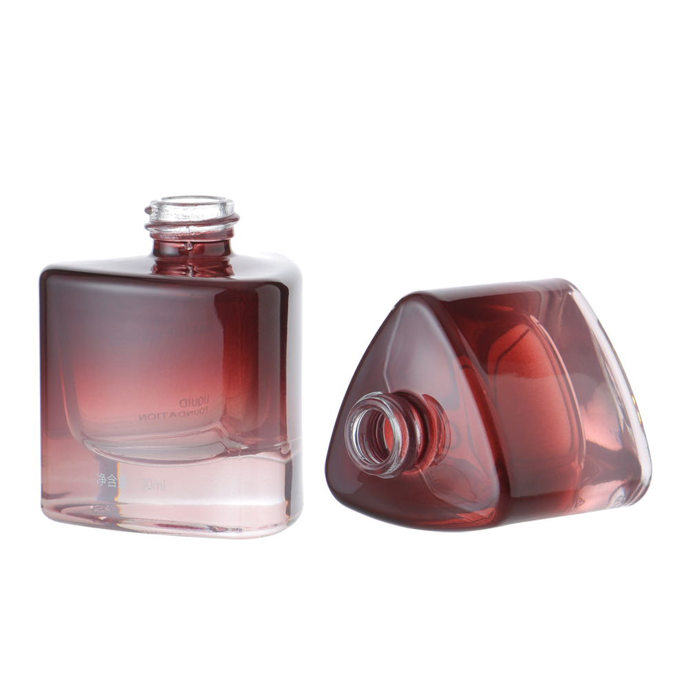 5-100 mlメッキ金防光精油化粧品乳液ビュレットガラス空瓶