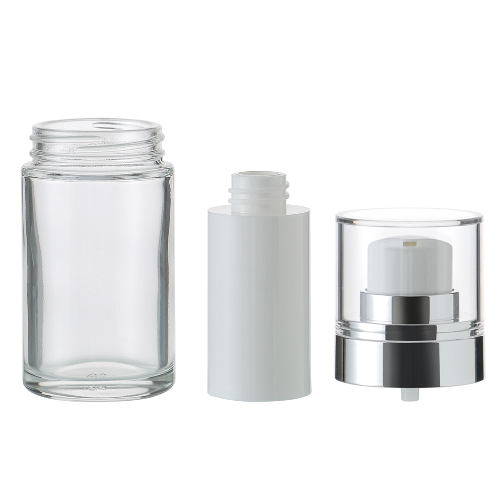 5-100 mlメッキ金防光精油化粧品乳液ビュレットガラス空瓶