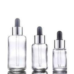 5-100ml Galvanoplastia Ouro Anti-luz Óleo Essencial Cosmético Emulsão Dropperglass Garrafa vazia