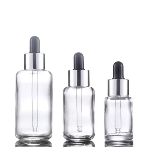 5 - 100ml electroplaqué or anti - lumière huile essentielle cosmétique Lotion compte - gouttes bouteille vide en verre