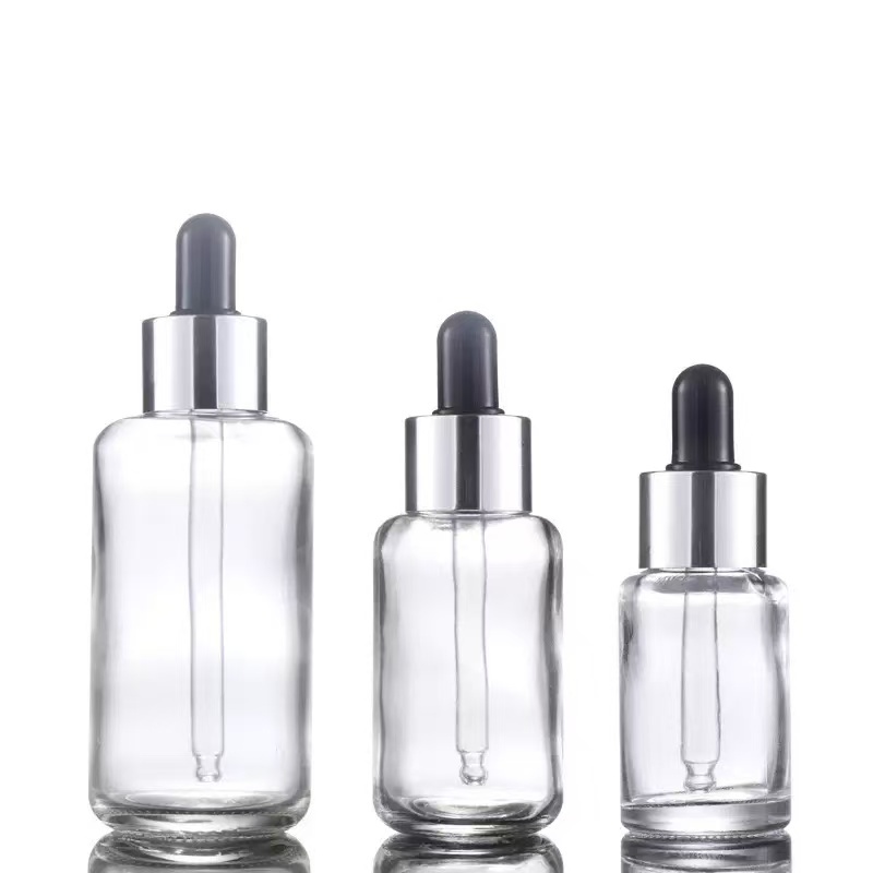 5-100ml Galvanoplastia Ouro Anti-luz Óleo Essencial Cosmético Emulsão Dropperglass Garrafa vazia