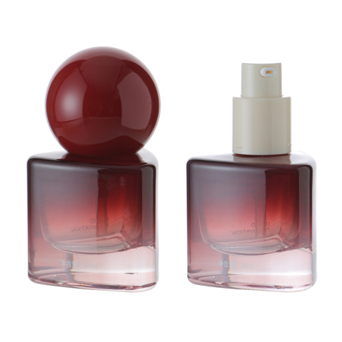 30ml Triangle Shape Glass Lotion Bottle