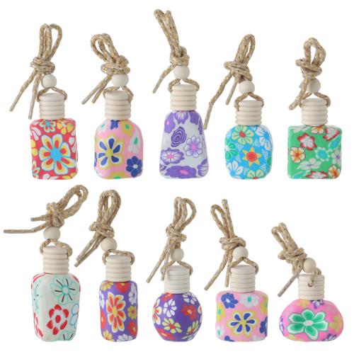 Car Hanging Mini Glass Aromatherapy Bottle