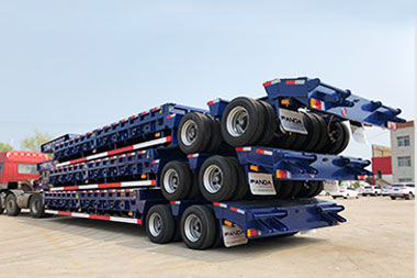 Delivering Low bed trailers to Tanzania