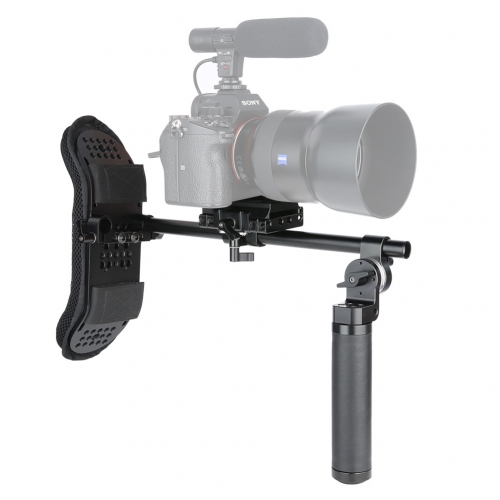 Niceyrig One Hand Grip 360° Adjustable Chest Stabilizer Support System for DSLR Cameras & Mirrorless Cameras