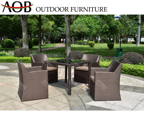 aobei aob outdoor garden resort apartment rattan wicker dining furniture set