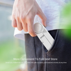Customizable logo Extensible Universal Folding Desktop Smart Phone Holder Flexible Foldable Adjustable Stand Cell Phone Holder