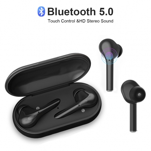 Bluetooth Kopfhörer für Huawei Echte Wireless-Ohrhörer Mini-Bluetooth-Kopfhörer Stereo-Kopfhörer Integriertes HD-Mikrofon, In-Ear-Design mit Ladekoffe