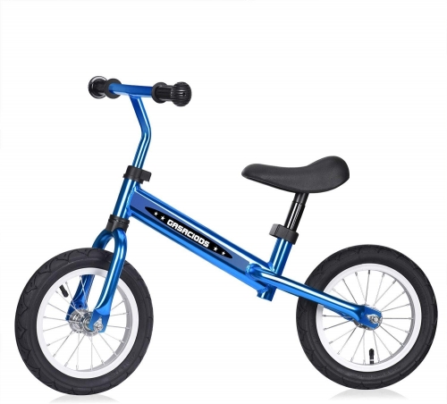 Balance Bike for Kids and Toddlers, No Pedal Lightweight Sport Balance Bicycle with Aluminium Alloy Steel Frame, Adjustable Handlebar and Seat Push