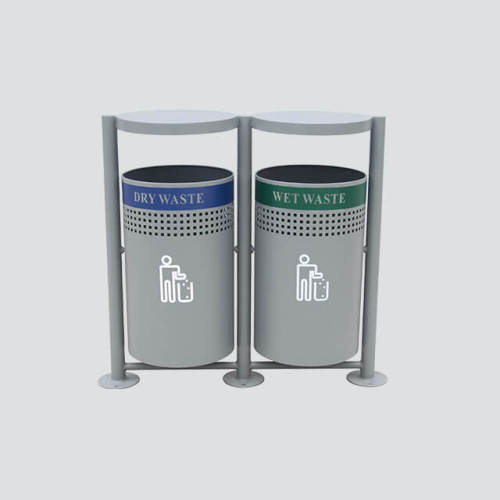 wholesale black outdoor Trash Can