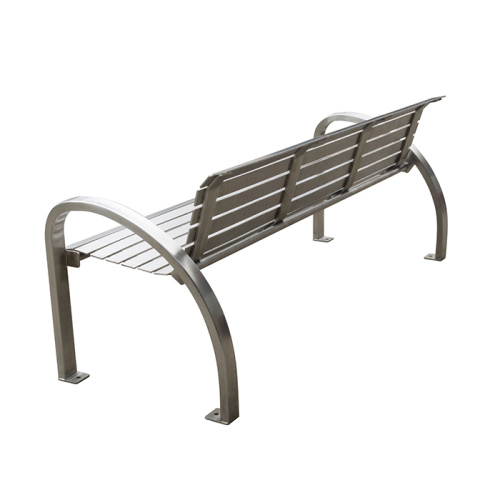 park steel outdoor patio bench