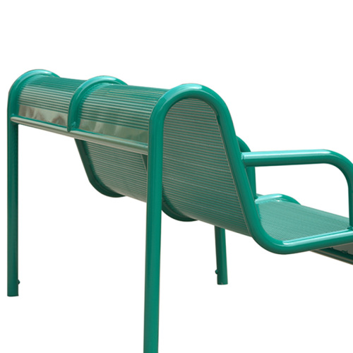 Commercial Grade Metal Back Thermoplastic Bench Polyethylene Spray Seat