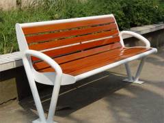 simple outdoor teak wood bench