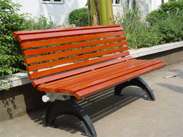 wood leisure garden vintage bench