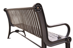 metal outside iron garden bench seat
